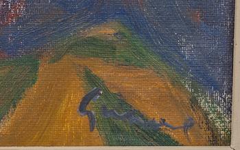 CARL GUNNE, olja på duk. Signerad.