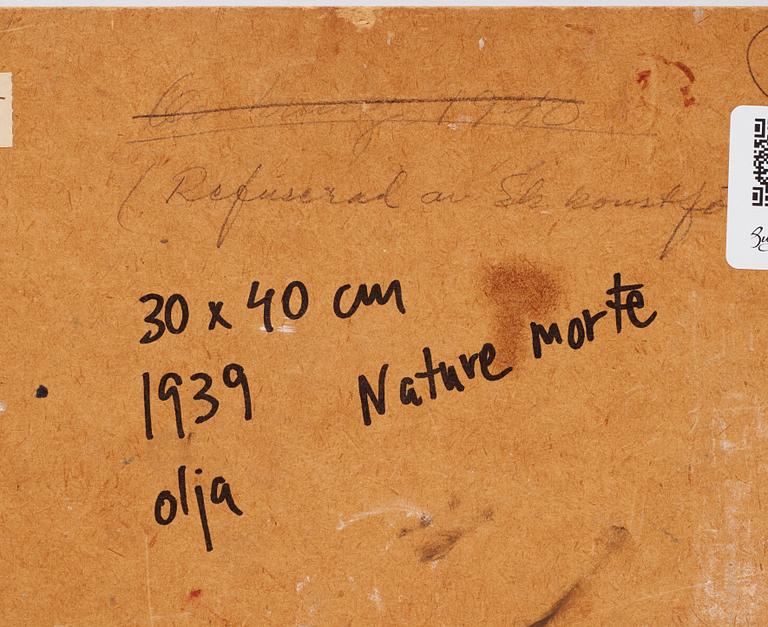 CO Hultén, "Nature morte betraktas".