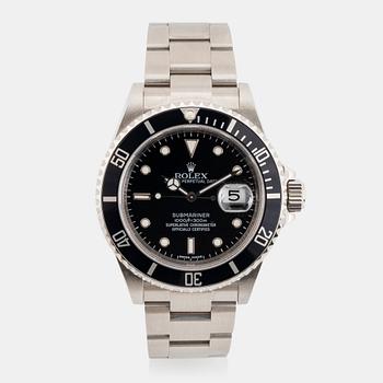 20. Rolex, Submariner, "Engraved Rehaut".