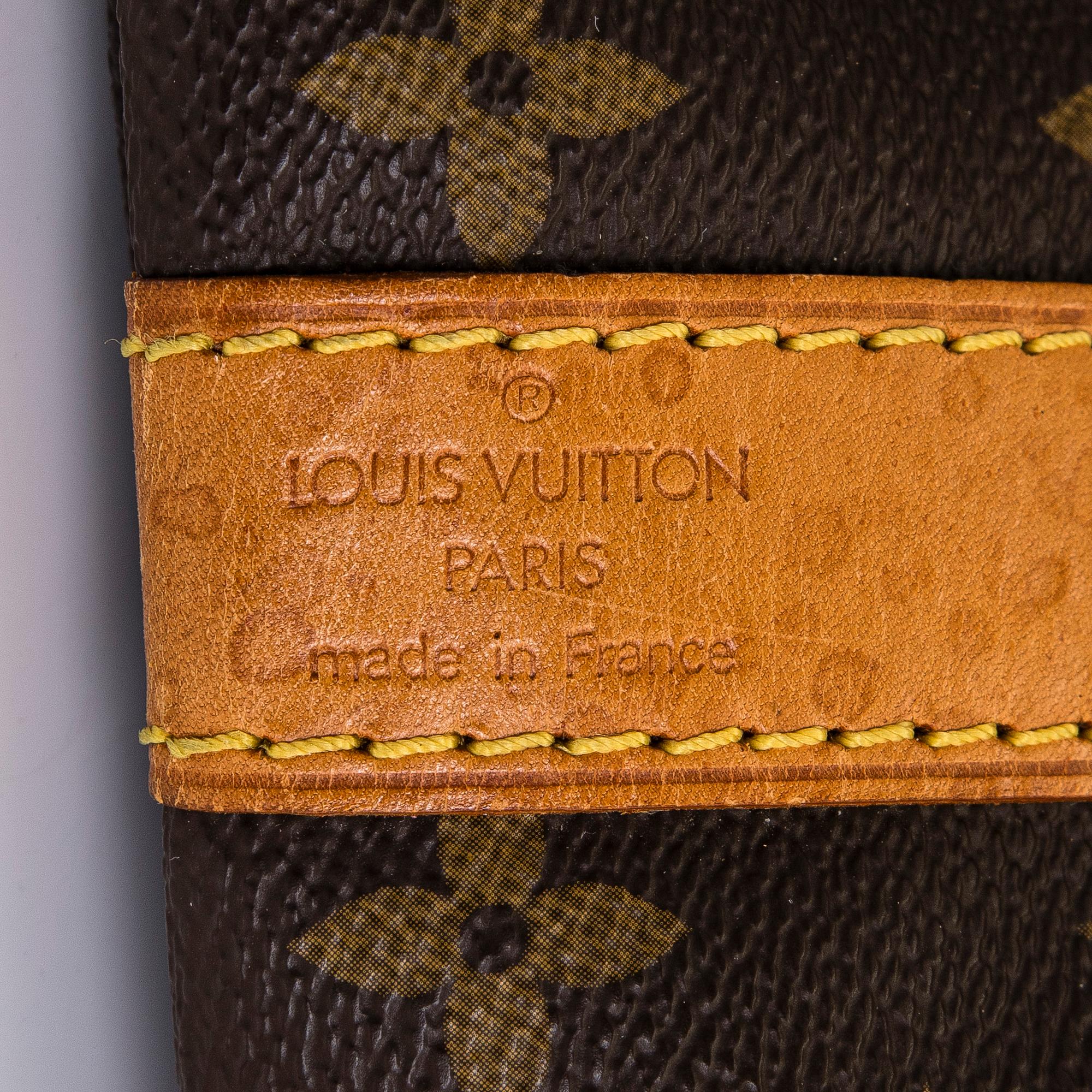 Louis Vuitton, a Monogram Canvas 'Keepall 55 Bandoulière' weekend bag.