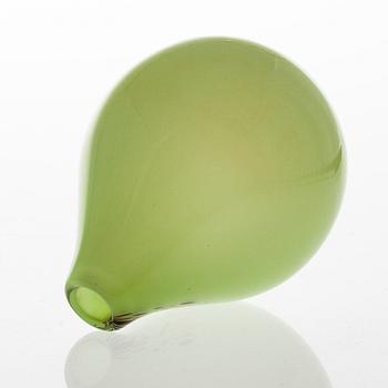 TAPIO WIRKKALA Pear 3278 art glass, signed Tapio Wirkkala Iittala.