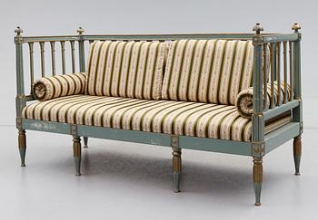 SOFFA, gustaviansk stil, 1900-talets första hälft.