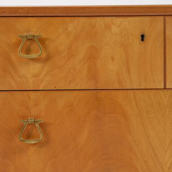 Carl Malmsten, a rare "Nocturne" chest of drawers, 1950s.
