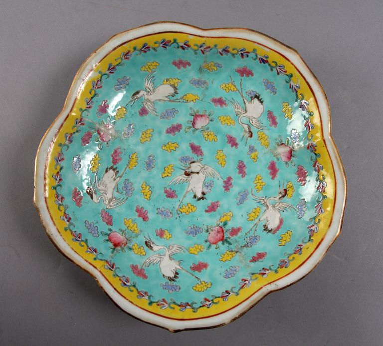 SKÅL, porslin, Kina. 1800/1900-tal.