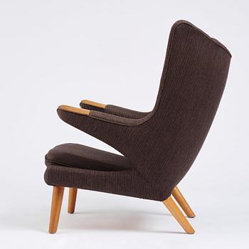 Hans J. Wegner, a 'Papa bear' easy chair, AP-stolen, Denmark, 1950s-1960s. Designed in 1952.