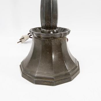 Just Andersen, bordslampa, Danmark, 1900-talets första hälft.