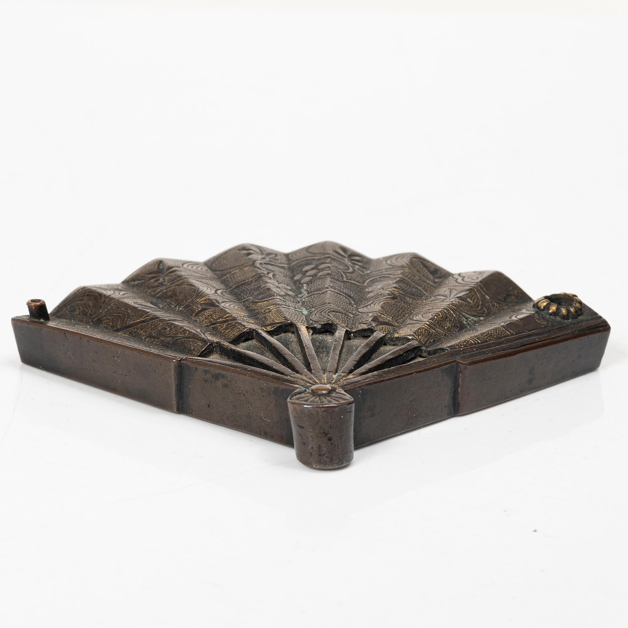 A bronze water sprinkler, Japan, Meiji (1868-1912).