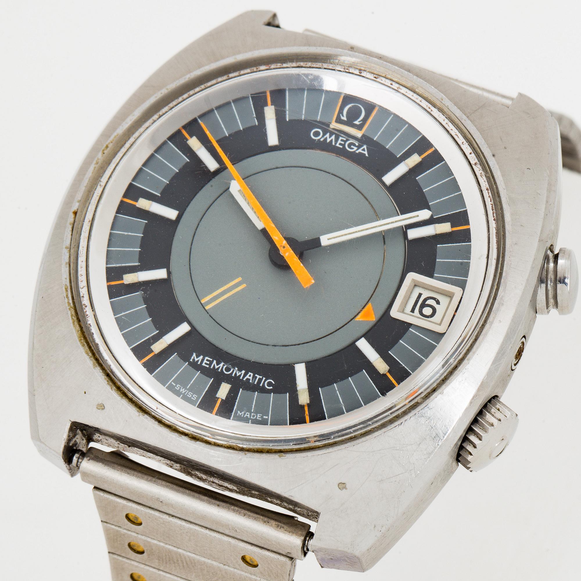 OMEGA, Seamaster, Memomatic (- Swiss Made -), wristwatch, 40 x 38 (43) mm.