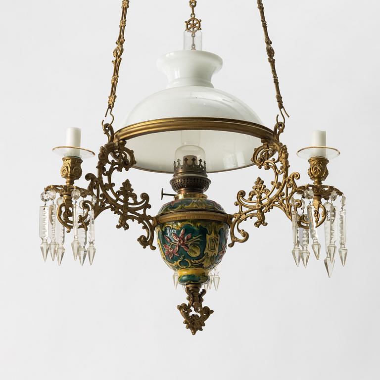 Takfotogenlampa, jugend, omkring 1900.