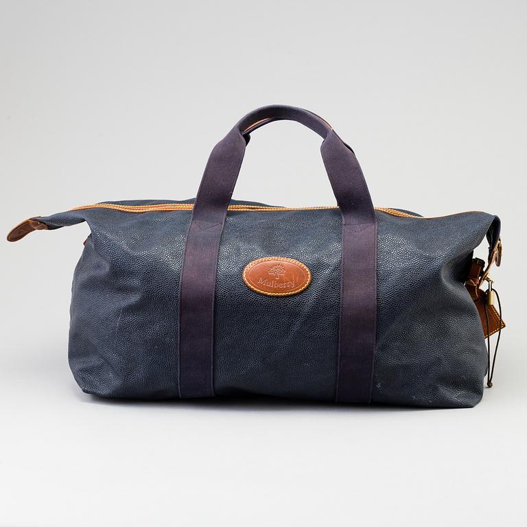 A weekend bag by Mulberry.