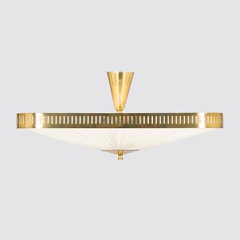 A mid-20th century ceiling light model ER 108, Itsu Finland.