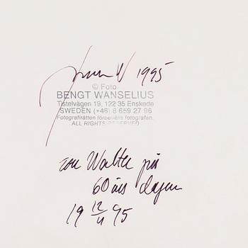 BENGT WANSELIUS, analog c-print. Signed and dated 1995 on verso.