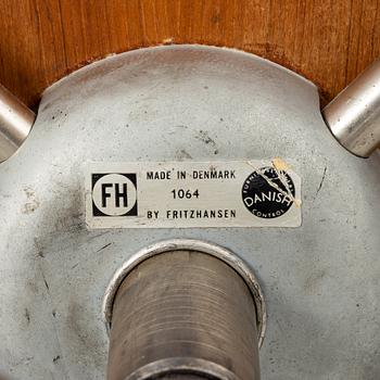 Arne Jacobsen, a 'Seven' swivel chair Fritz Hansen, Denmark, 1964.