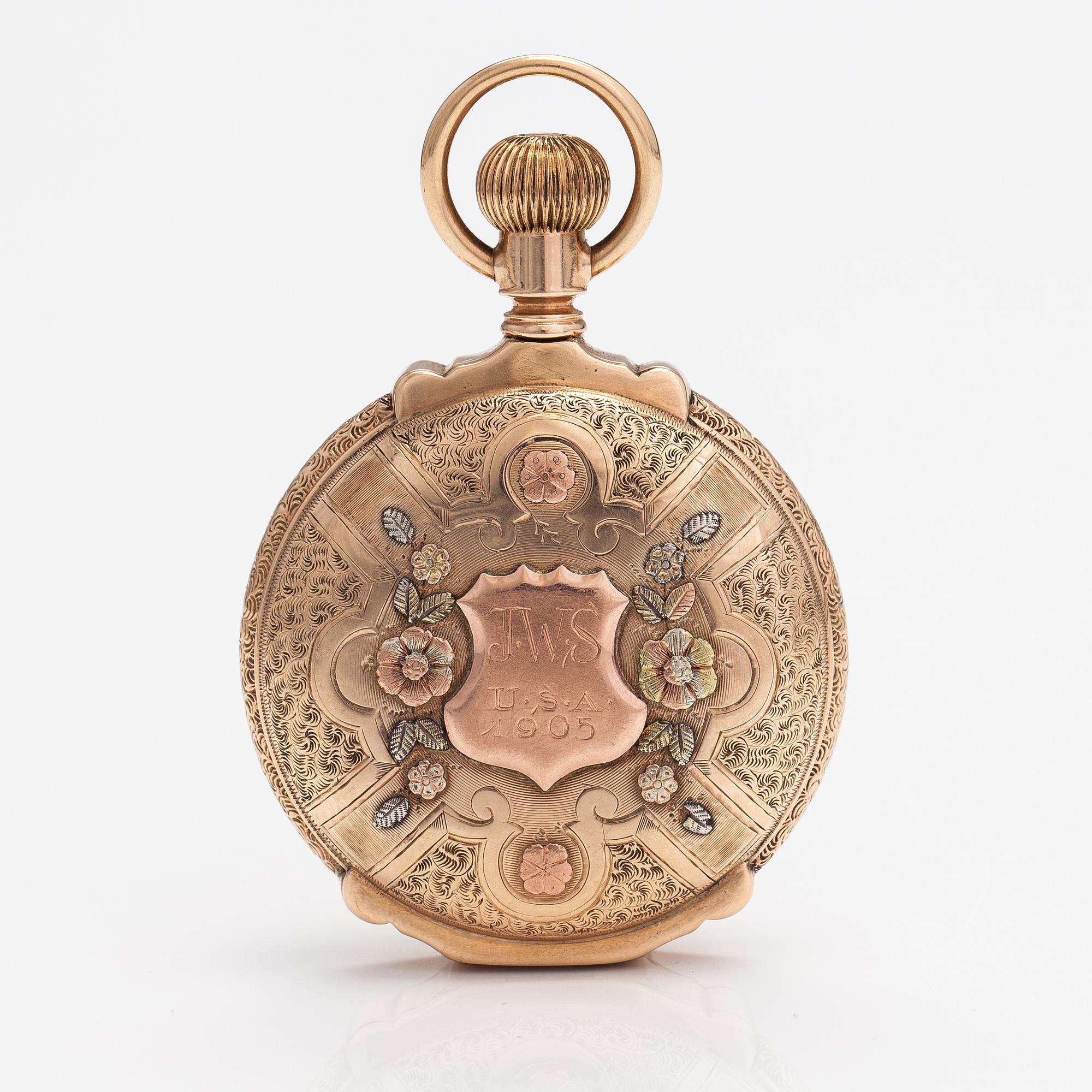 Elgin, pocket watch, 54 mm.