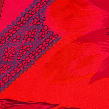 Hermès, a 'Brazil' silk shawl/scarf.
