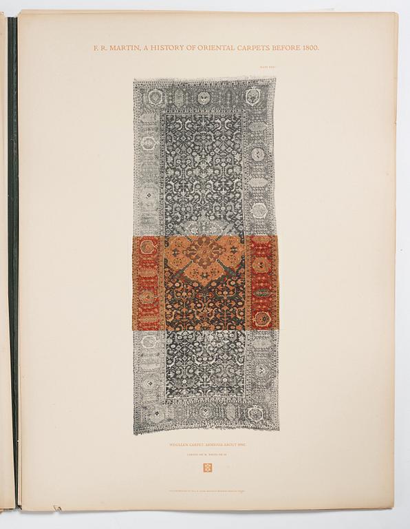 Fredrik Robert Martin: "A History of Oriental Carpets before 1800", Vienna, 1906.