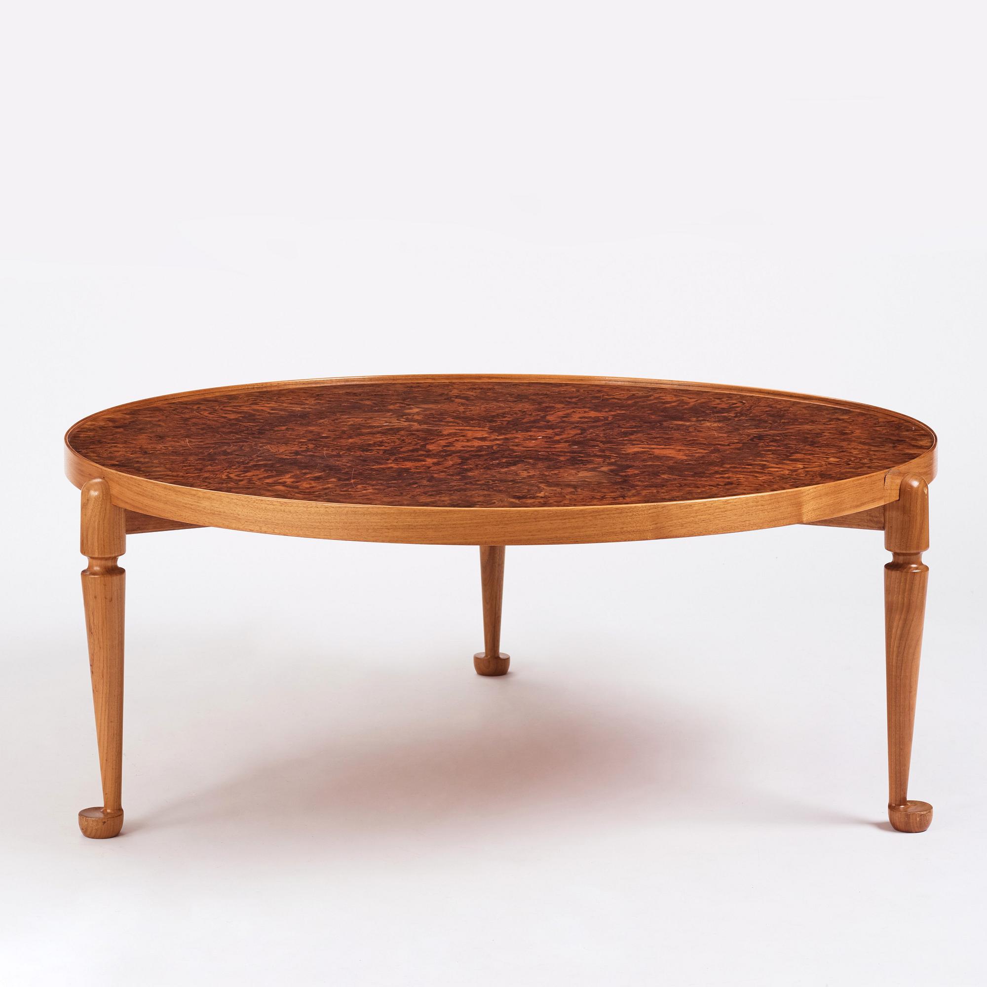Josef Frank, Josef Frank, a model 2139 coffee table, Svenskt Tenn, Sweden, prior to 1985.