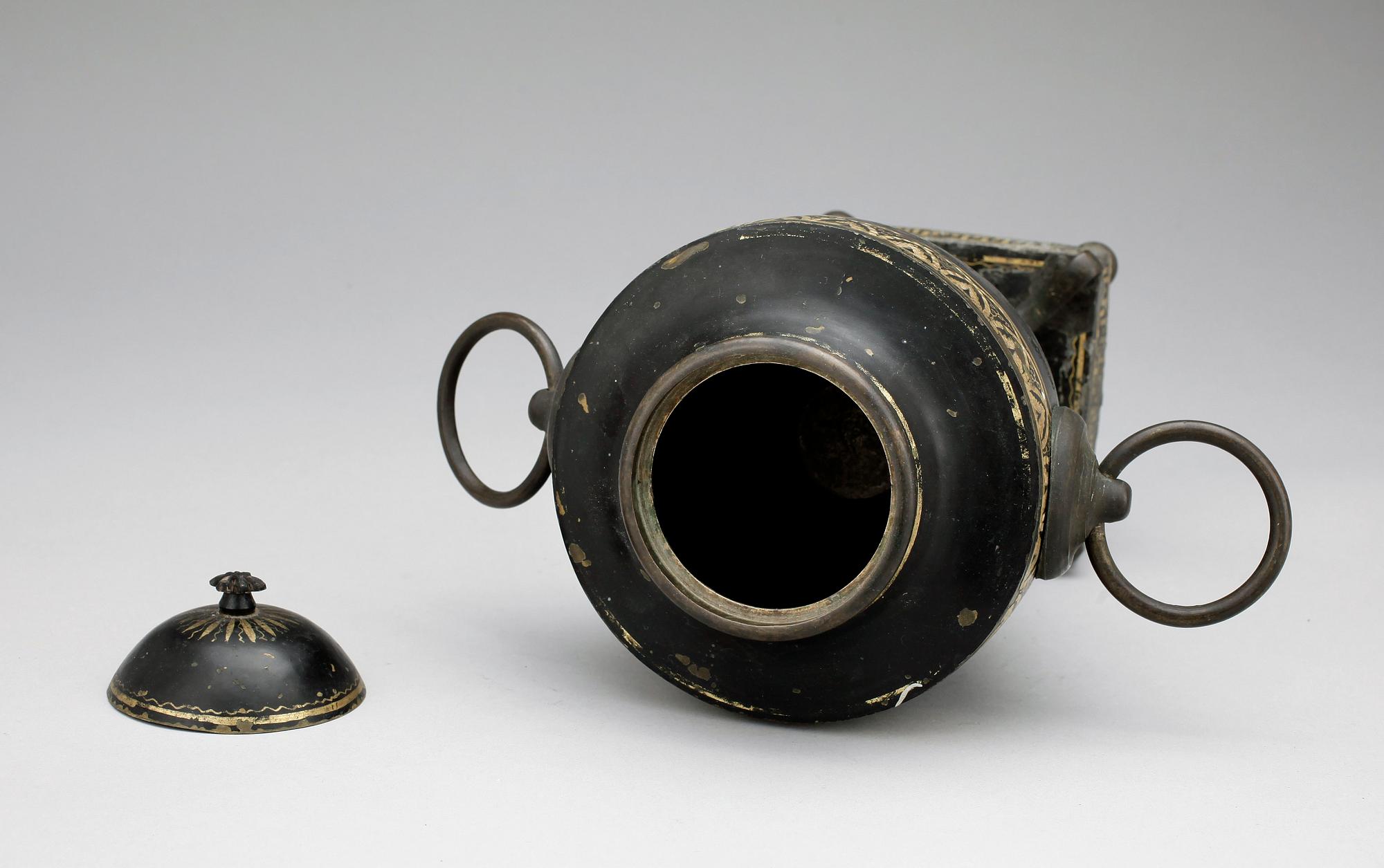 SAMOVAR, metall, empire, 1800-talets första hälft.