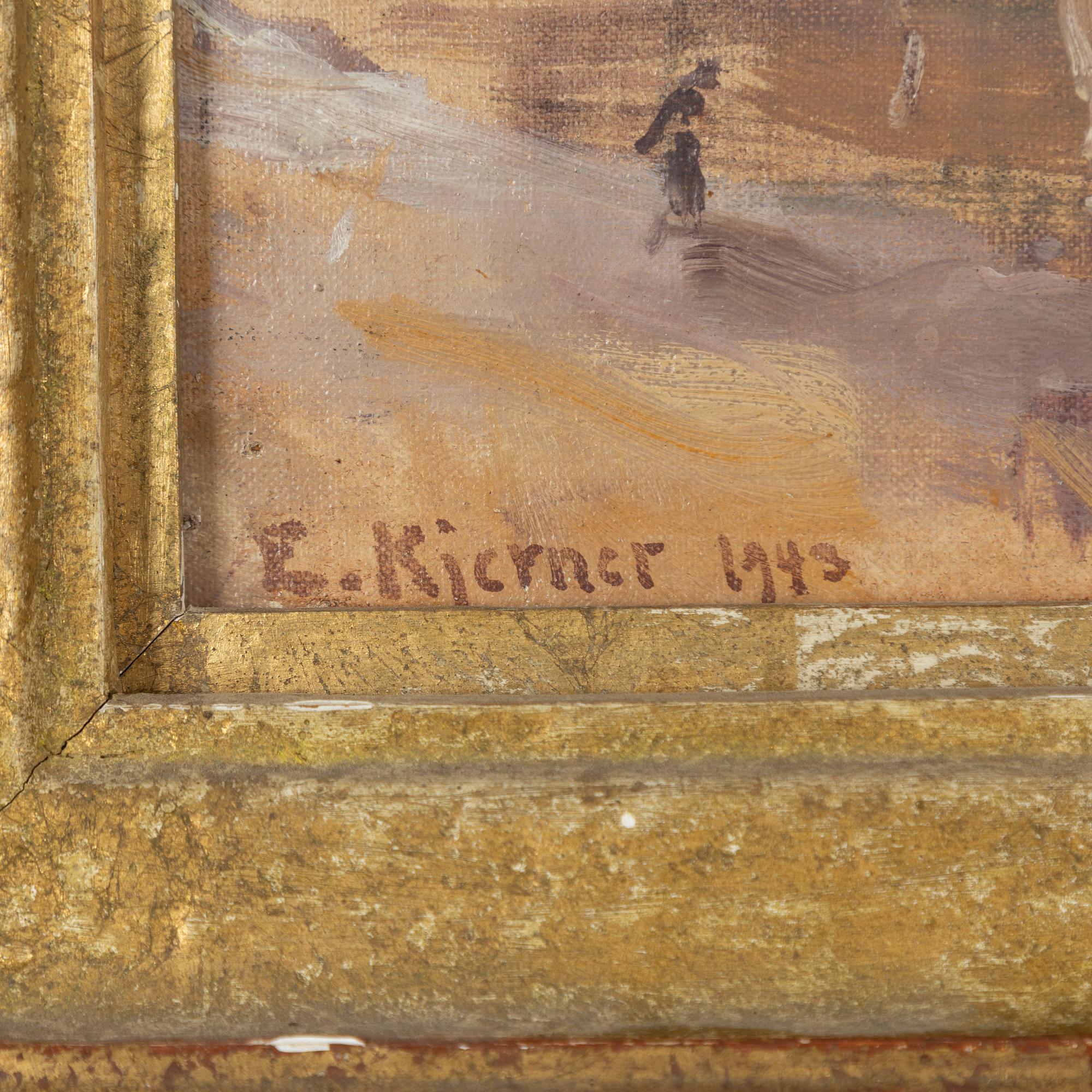 Esther Kjerner, From Söder towards Kungsholmen, Stockholm.