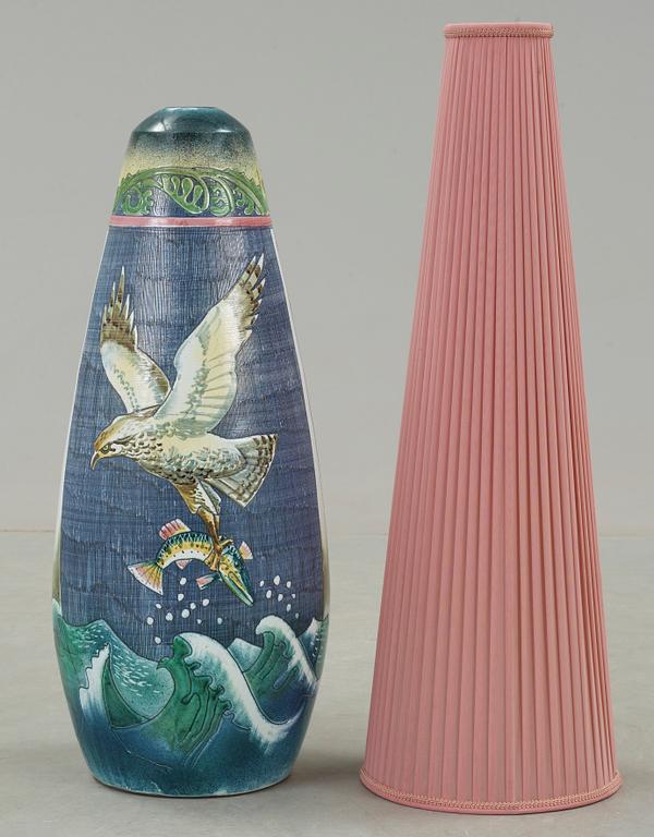 GOLVLAMPA, keramik, Marian Zawadzki, Tilgmans, 1964.