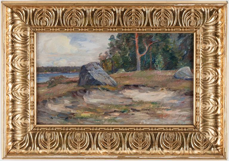 THURE SUNDELL, Oil on canvas, signed.