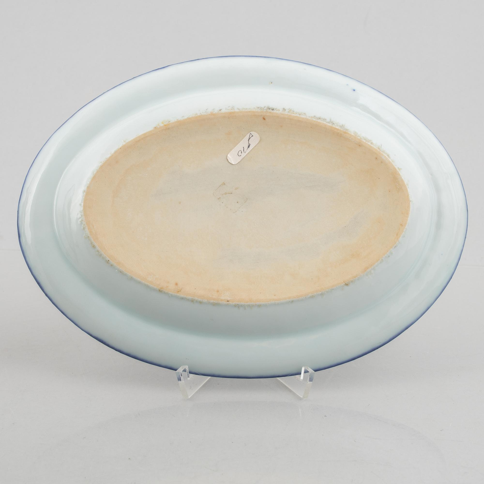 Stekfat, 2 st, Jiaqing (1796-1820).