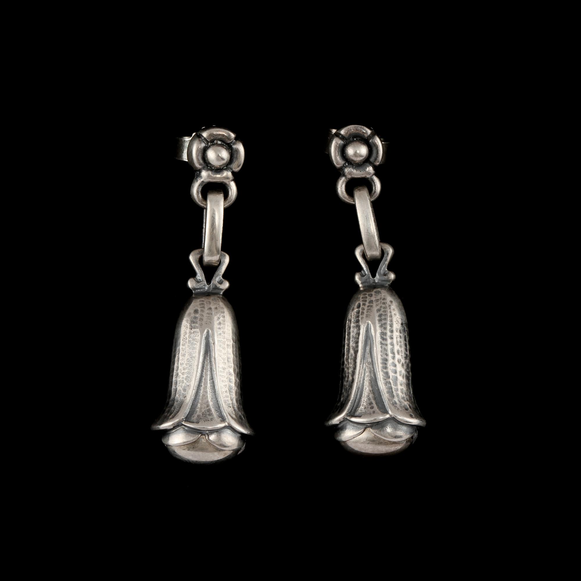 ÖRHÄNGEN, ett par sterlingsilver, Georg Jensen, Danmark. Vikt 9 g.