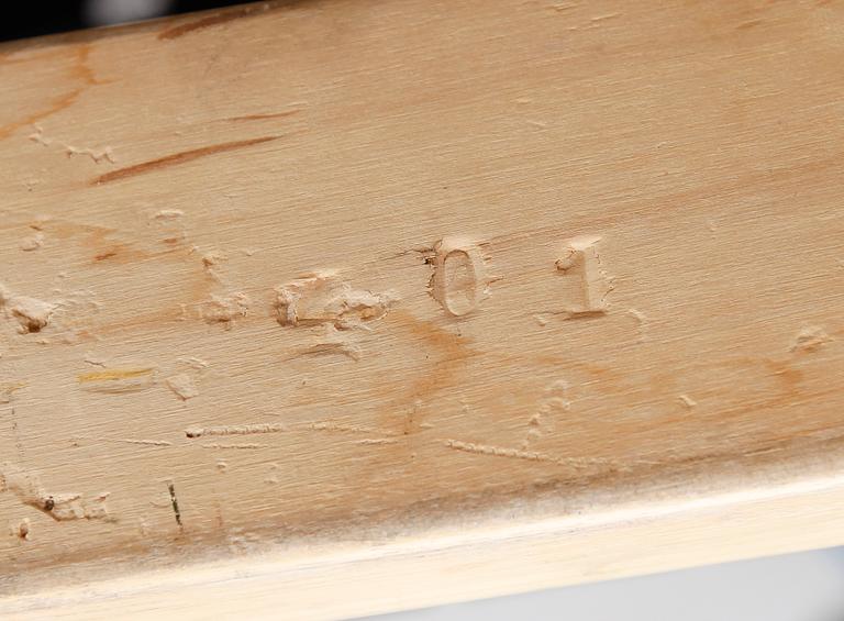 FÅTÖLJ, modell 406, Alvar Aalto, 1900-talets andra hälft.