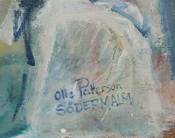 Olle Pettersson, oil on canvas, signed.