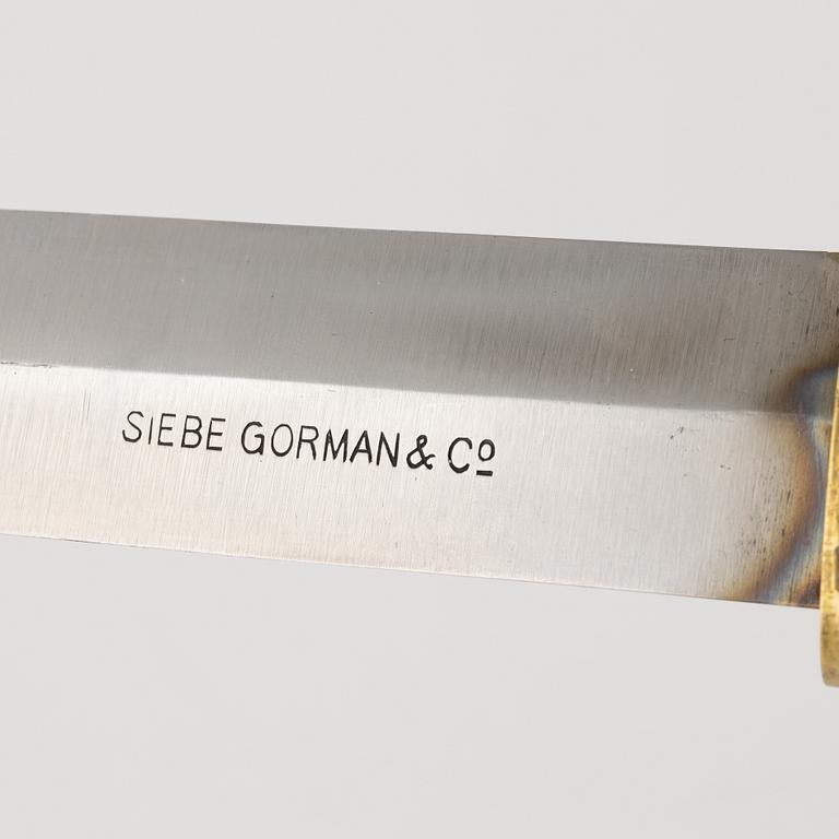 Dykarkniv, Siebe Gorman &Co, 1900-tal.