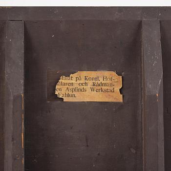 A Swedish early 19th century tilt-top table by J. Asplind.