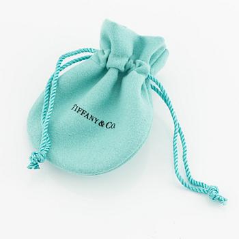 A Tiffany &Co necklace "Diamonds by the yard" design Elsa Peretti in 18K rose gold set with round brilliant-cut diamonds.
