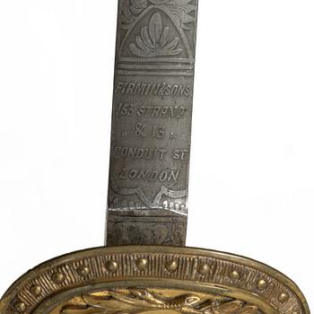 A British dress-sword, second half of the 19th century.
