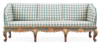 467. A Swedish Rococo 18th century sofa.
