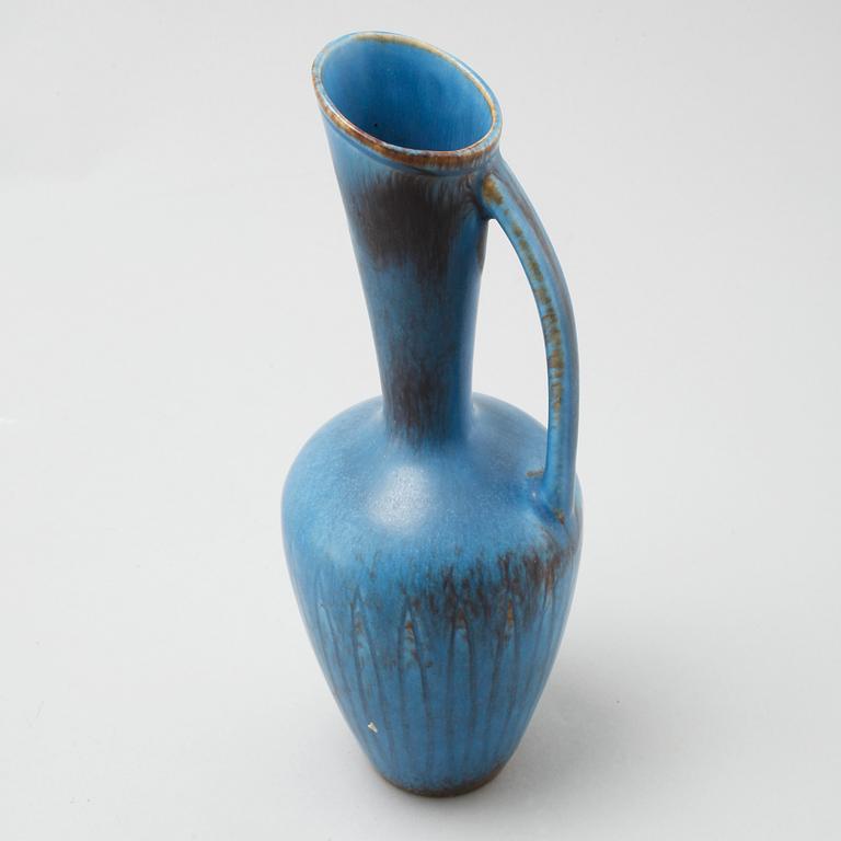 GUNNAR NYLUND, three vases in ceramic, Rörstrand, from the second half of the 20th century.