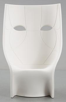 A Fabio Nevembre plastic armchair 'Nemo' by Driade, Italy.