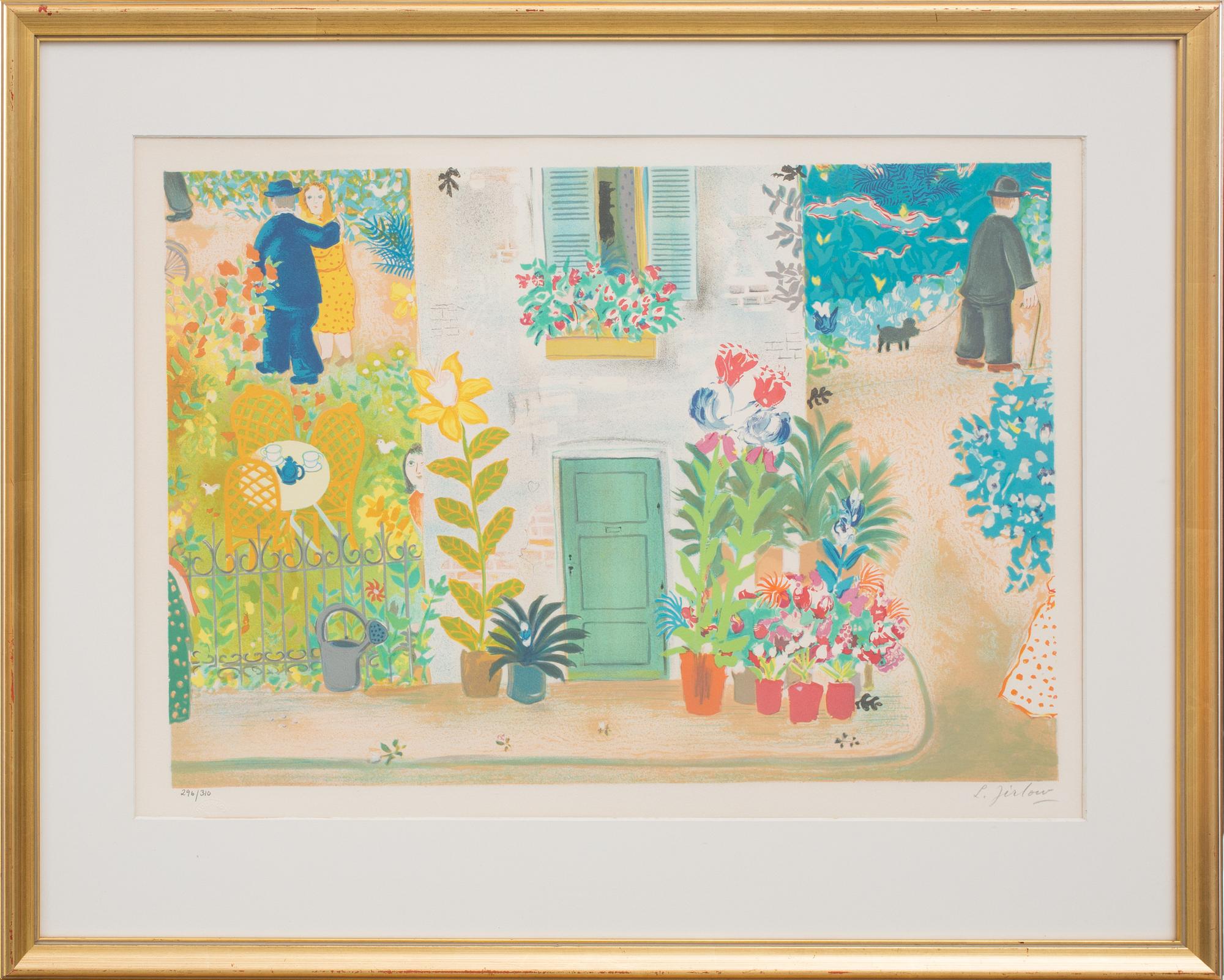 LENNART JIRLOW, färglitografi, signerad och numrerad 296/310.