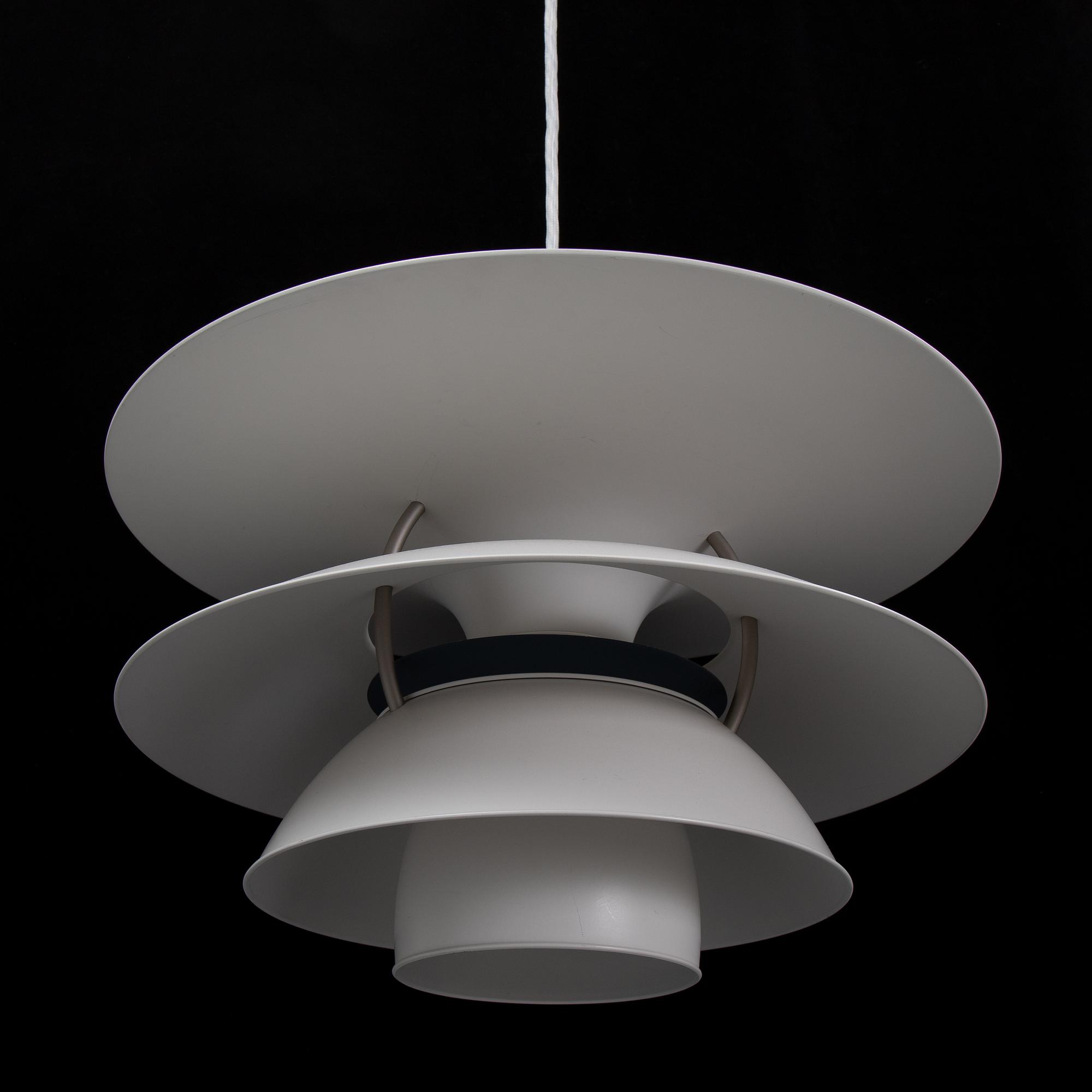 A 'Charlottenborg' ceiling light by Ebbe Christensen, Sophus Frandsen and Poul Henningsen for Louis Poulsen, Denmark.