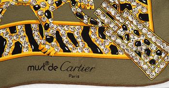 Cartier, scarf.