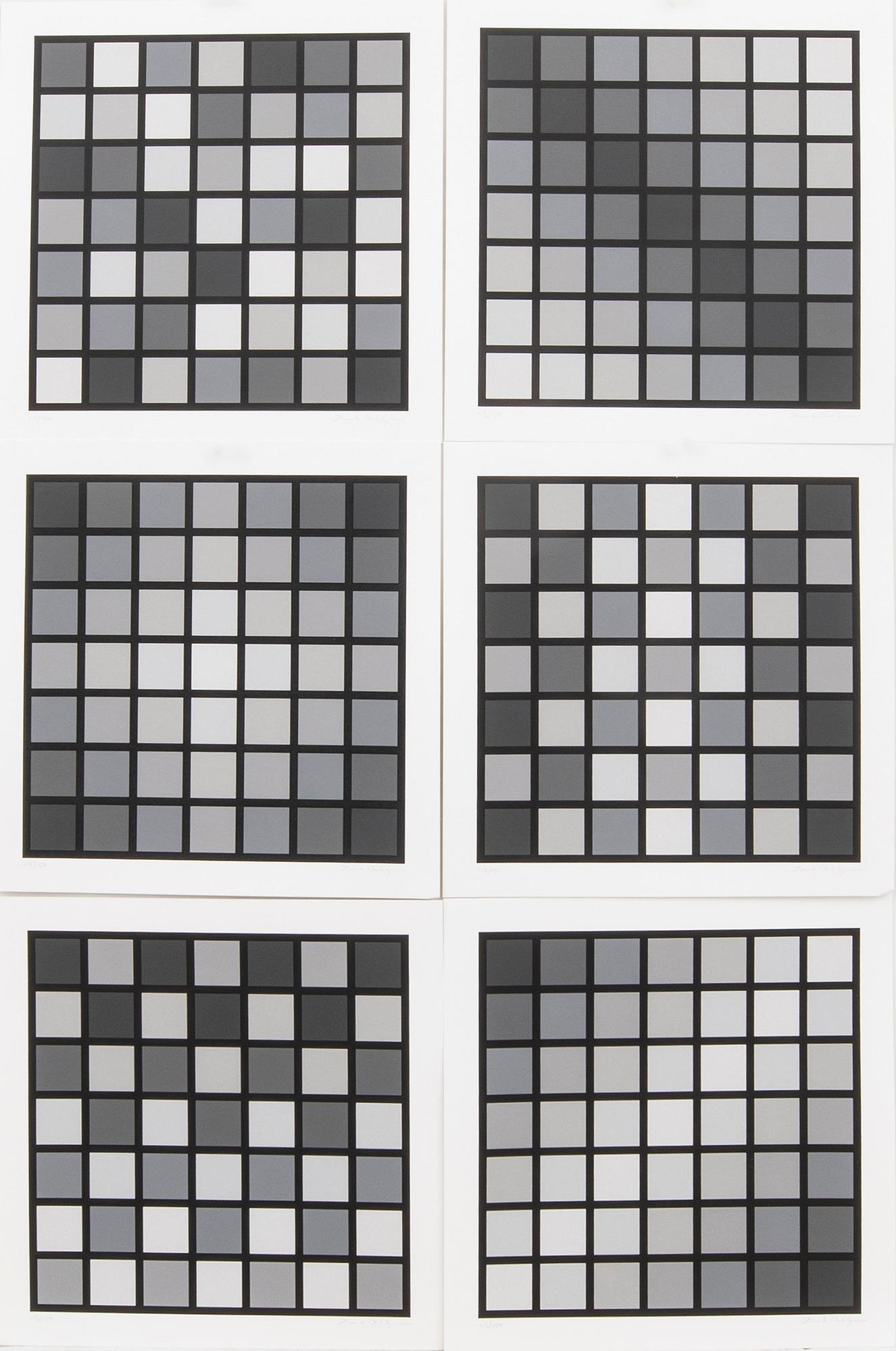 Jacob Dahlgren,  six lithographs signed and numbered 113/150.