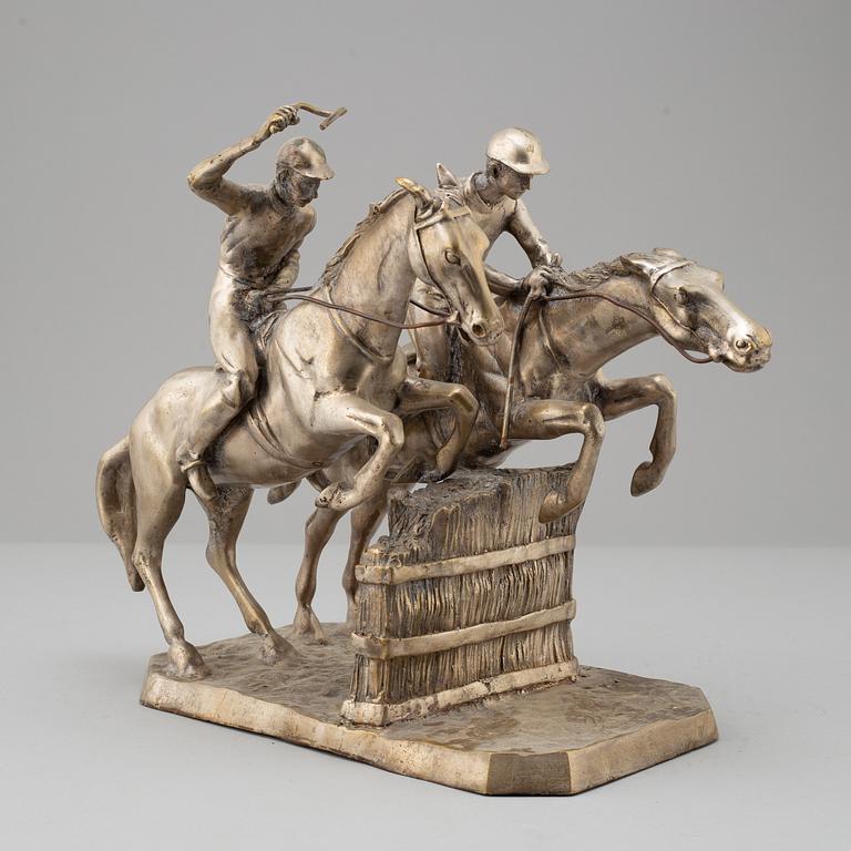 UNIDENTIFIED ARTIST, brass sculpture.