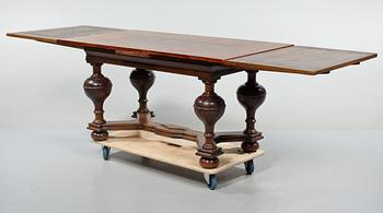 BIBLIOTEKSBORD, barockstil, 1900-talets första kvartal.