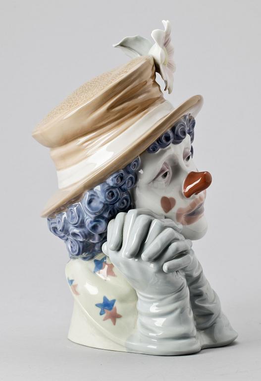 FIGURIN, porslin, Lladro, 1900-talets andra hälft.