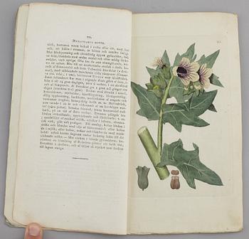 JOHAN WILHELM PALMSTRUCH, "Svensk Botanik, vol I-V. 1803-1805.