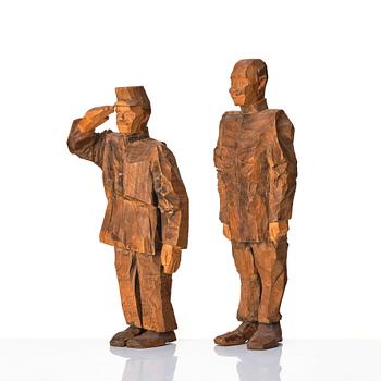 Axel Petersson Döderhultarn, "Beväringsmönstring", (7).