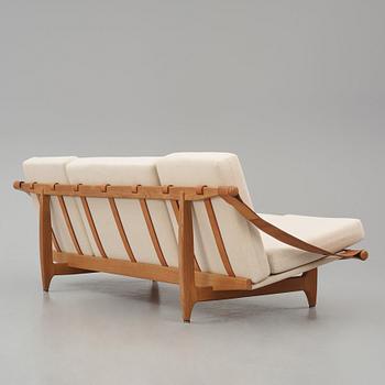 Svante Skogh, an oak sofa, AB Hjertquist & Co, Nässjö, Swedish Modern, 1950s.