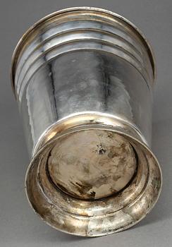 CHAMPAGNEKYLARE, nysilver, 1900-talets mitt.