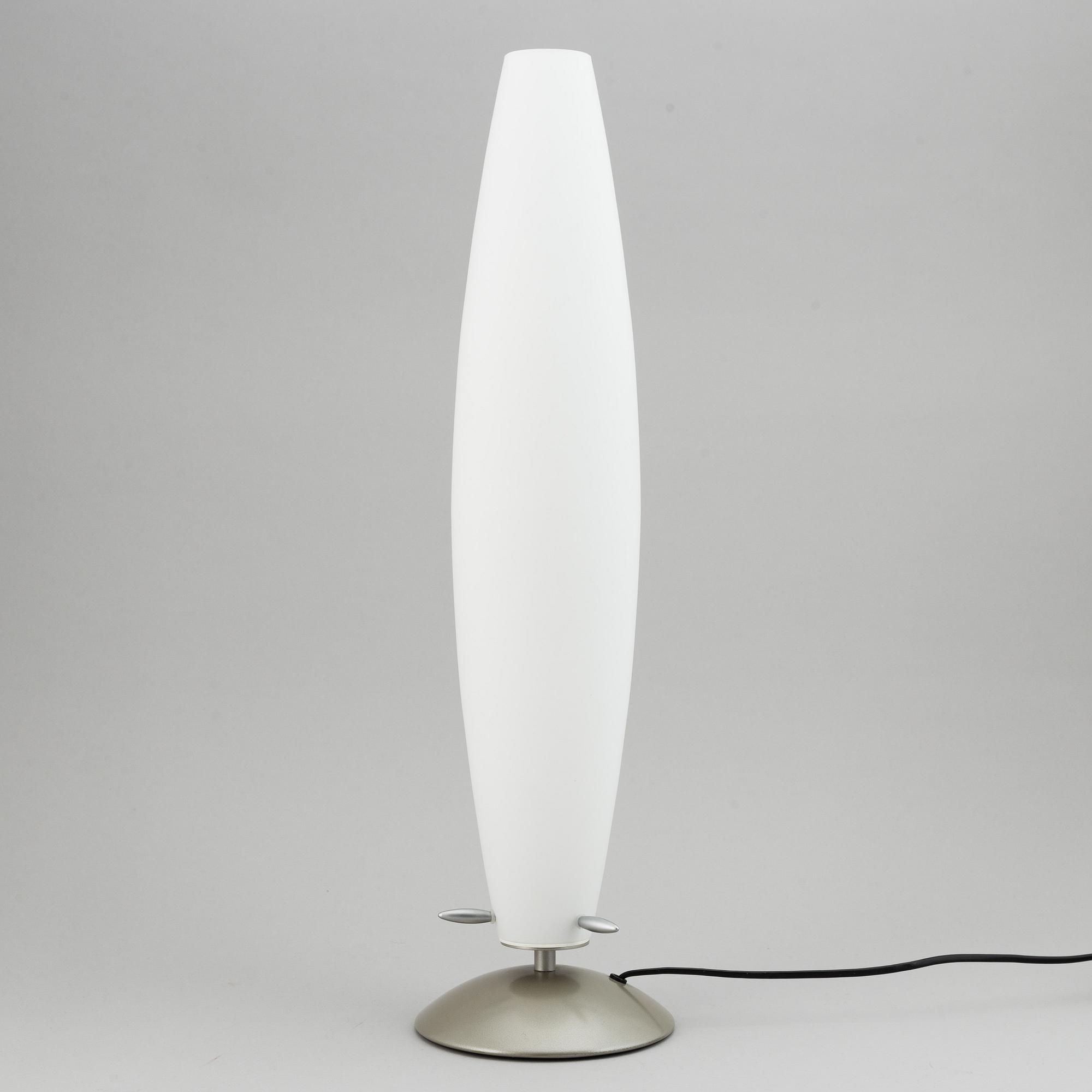A Vetri Murano, Italy table lamp.