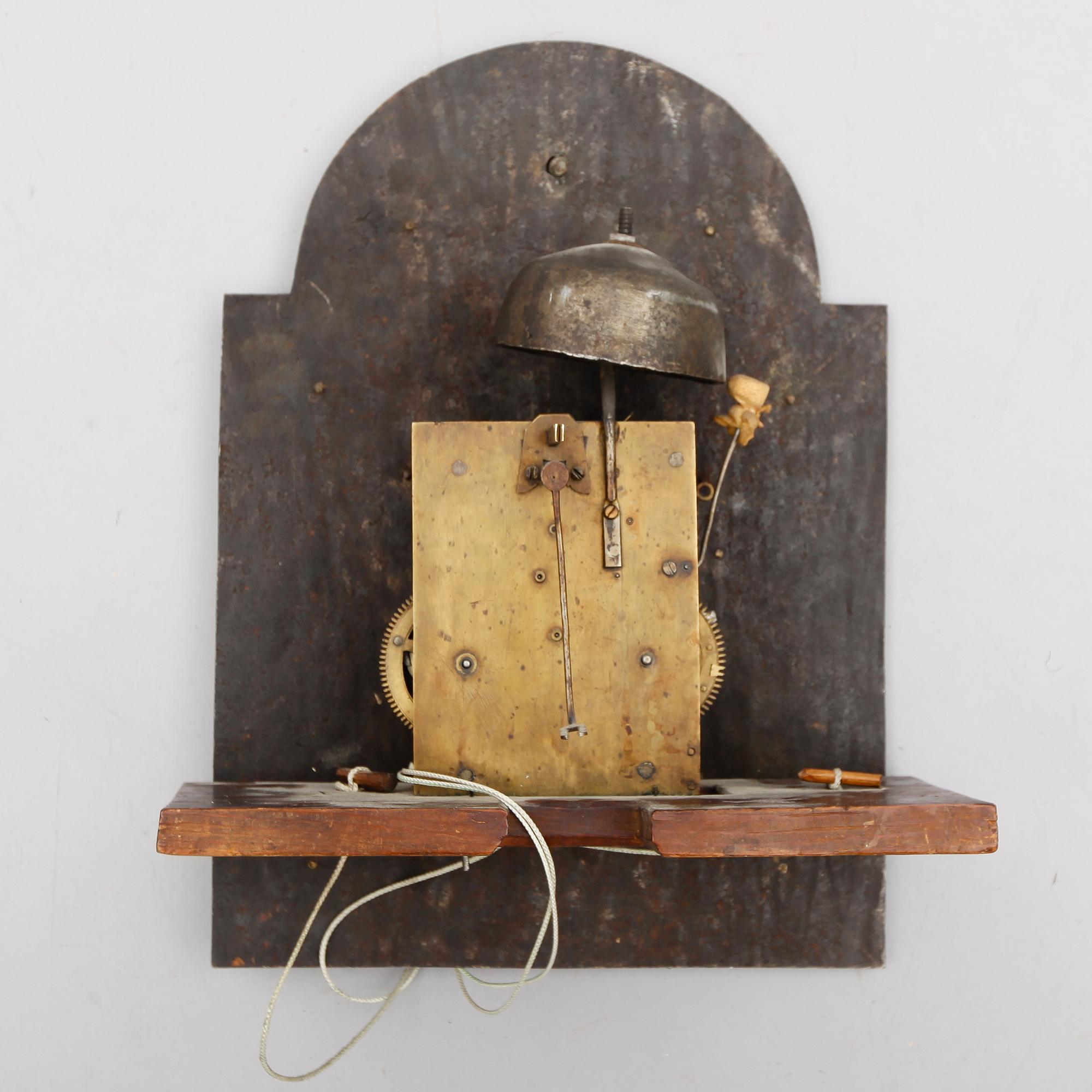 GOLVUR, urtavlan märkt Af Stockholms manufabrique, 1700-/1800-tal.