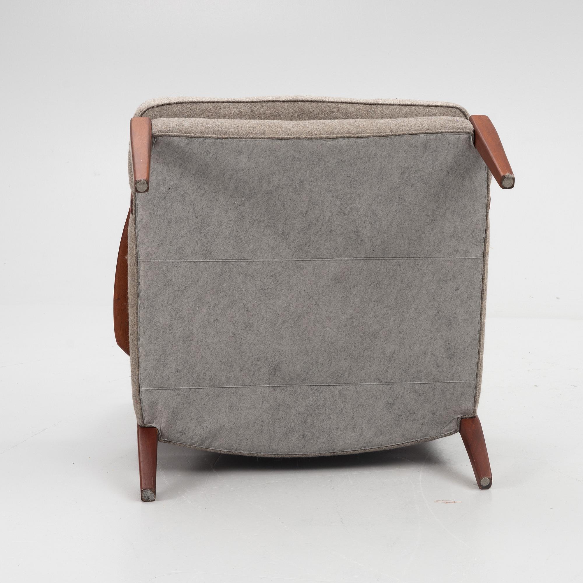 Arne Norell, fåtölj, "Löven", Norell möbel AB, 1900-talets andra hälft.